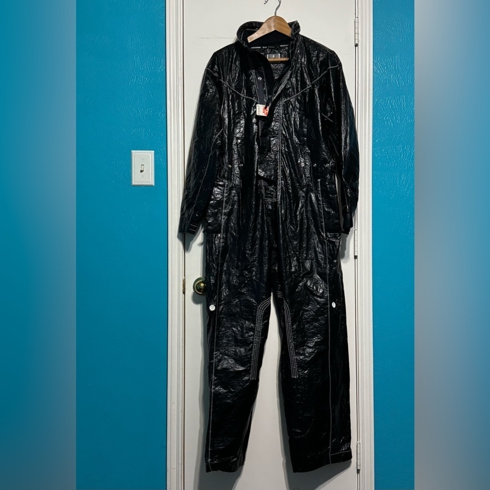 Free People Rough Rider Tyvek Jumpsuit Small NWT - Picture 14 of 16